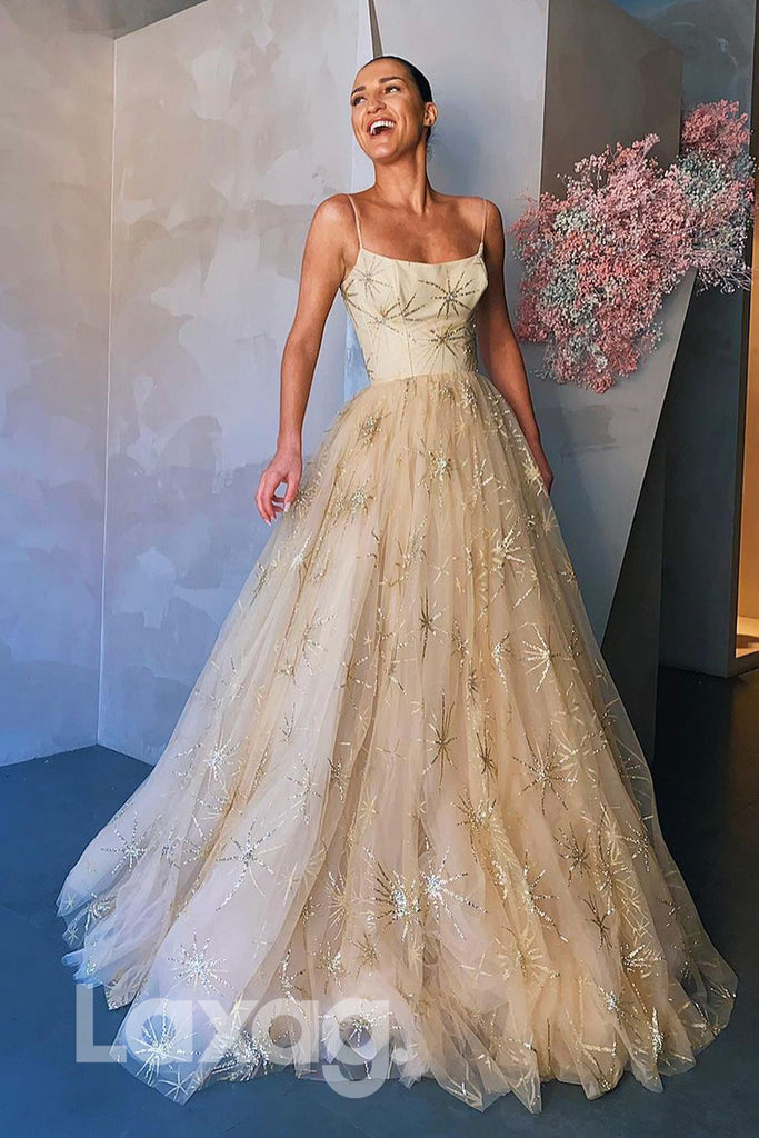 19745 - Chic Scoop Lace A-line Long Prom Dress|LAXAG